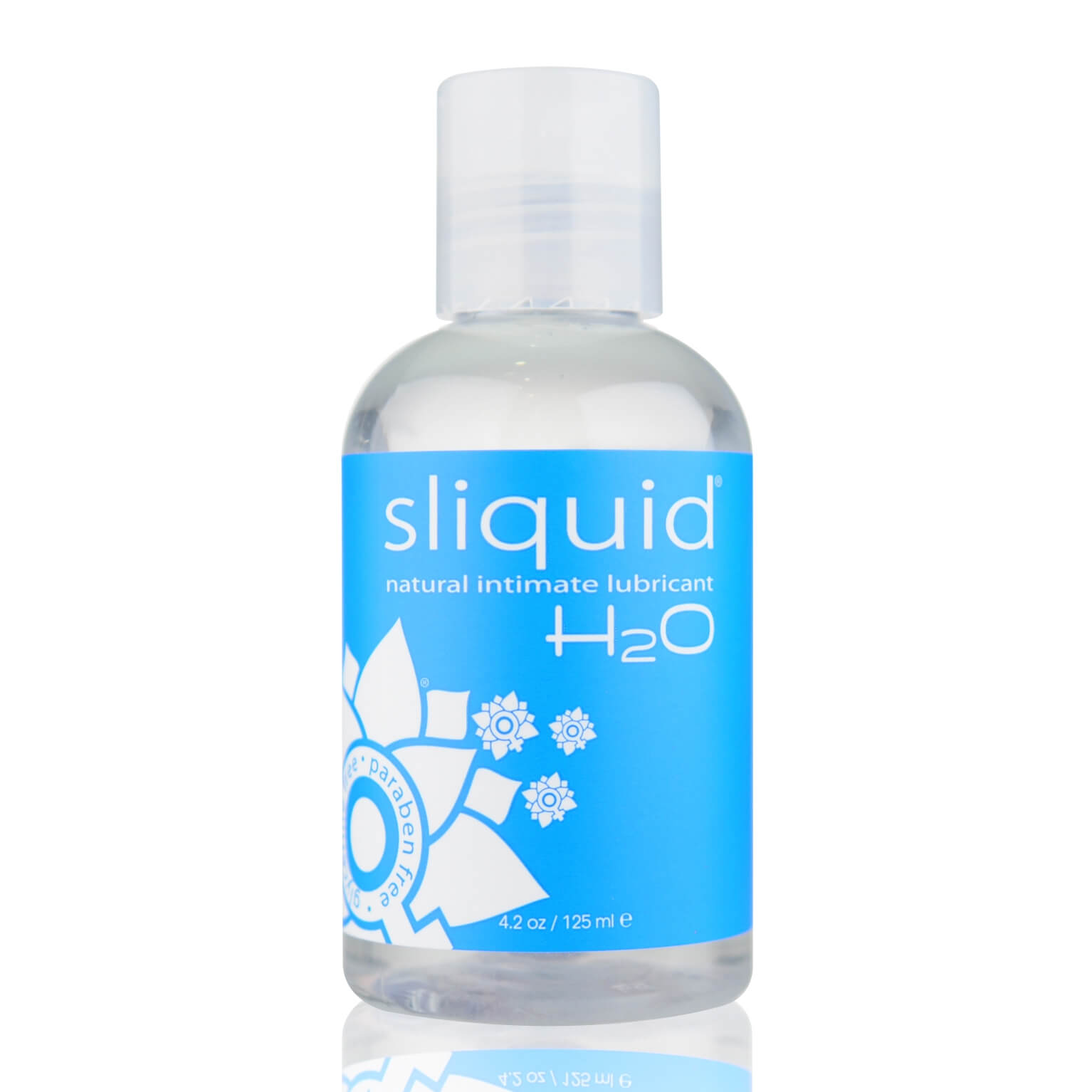 Sliquid H2O - szenzitív vízbázisú síkosító (125 ml) Síkosító, masszázs olaj kép