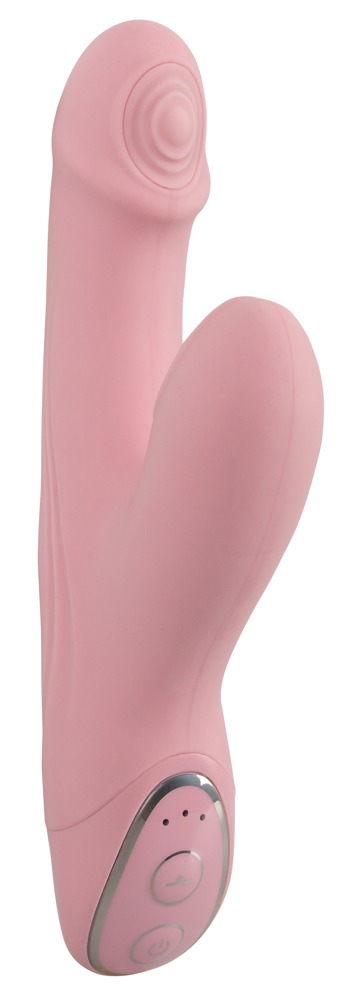 Smile Thumping G-Spot Massager - pulzáló, masszírozó vibrátor (pink) Vagina és klitorisz vibrátor kép