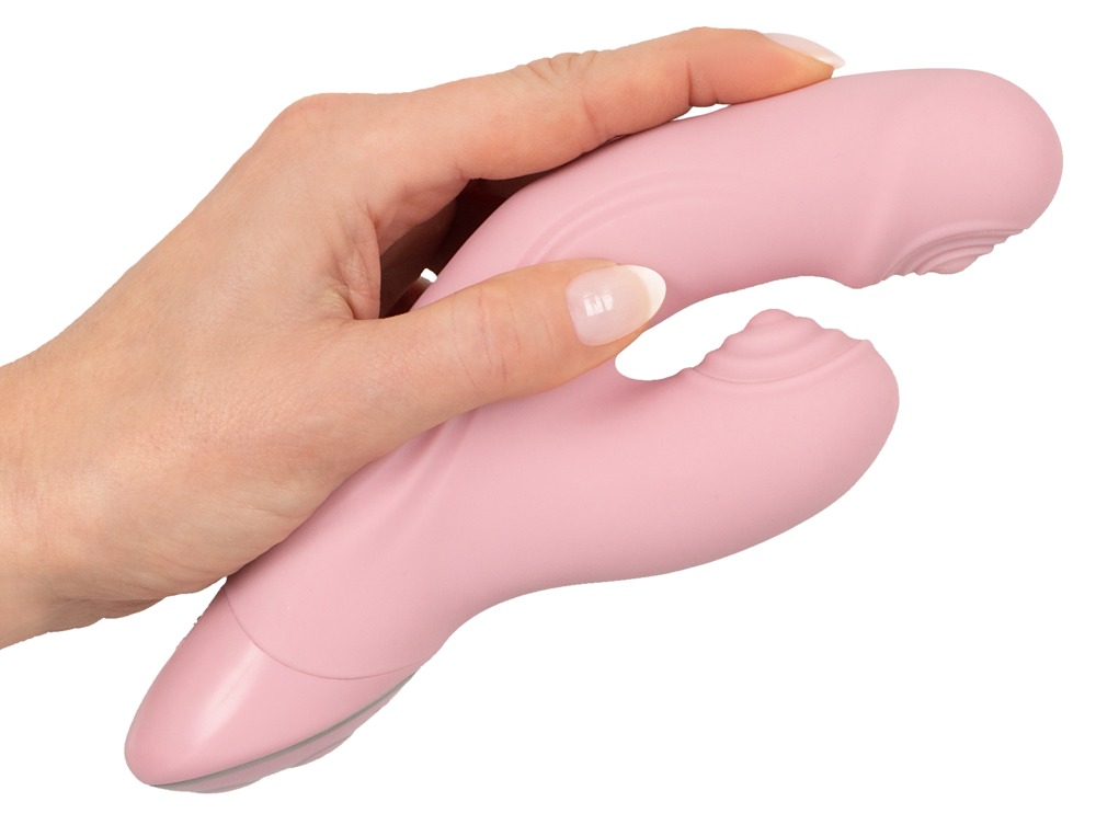 Smile Thumping G-Spot Massager - pulzáló, masszírozó vibrátor (pink) Vagina és klitorisz vibrátor kép