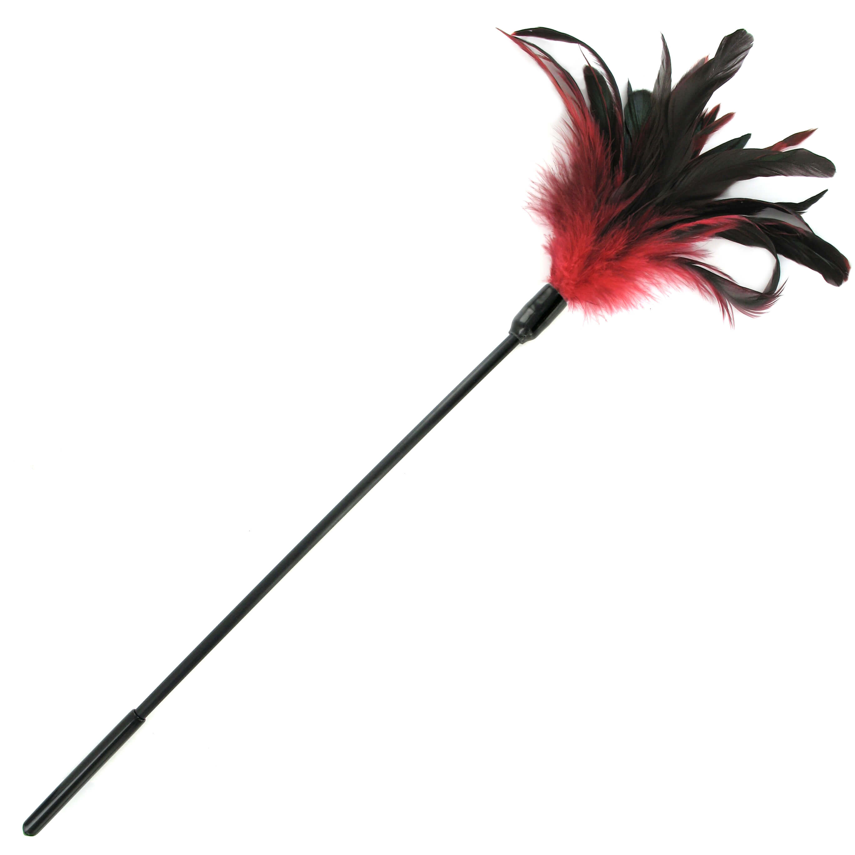 Sportsheets - toll cirógató, hosszú nyéllel (piros-fekete) kép