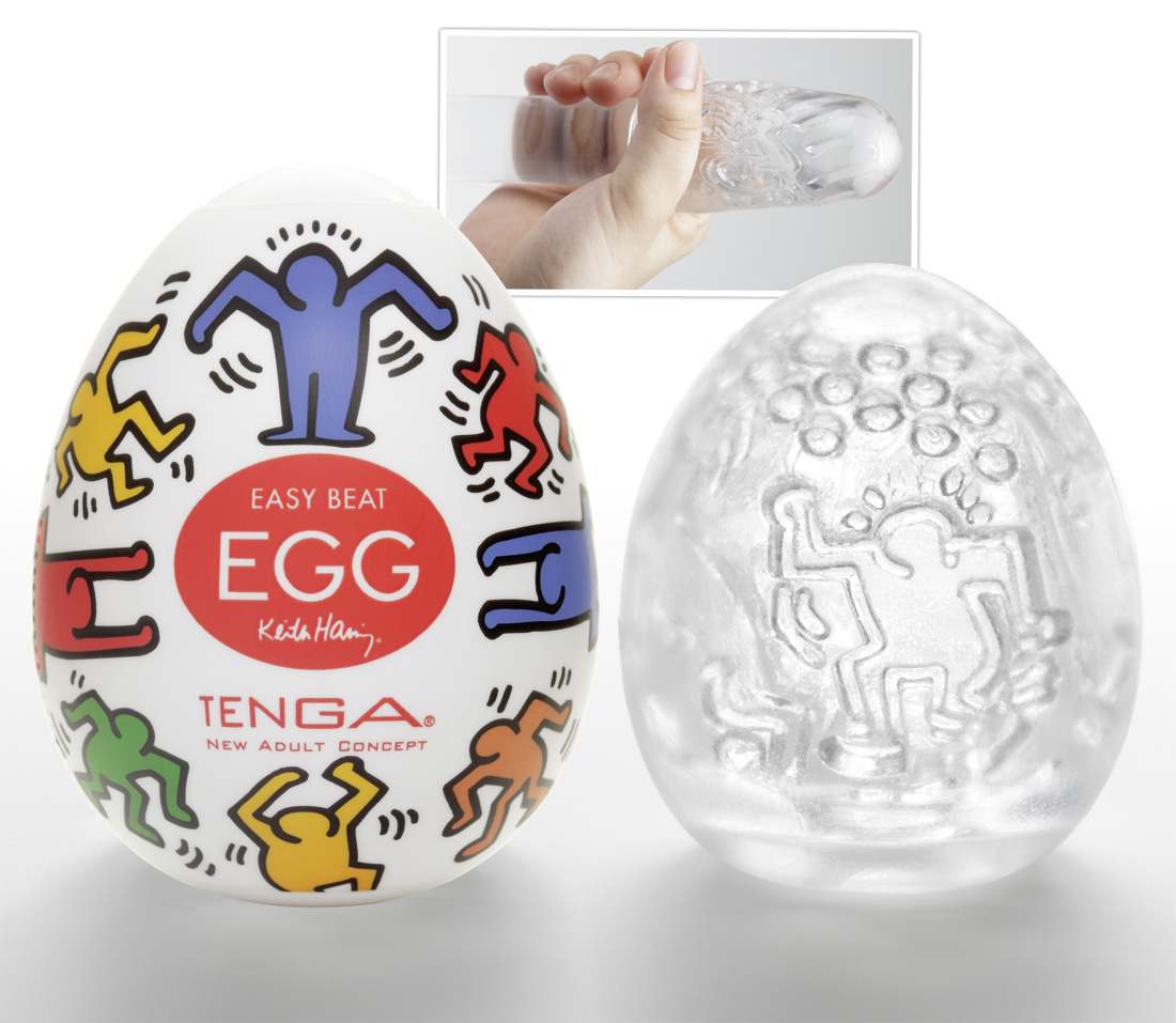 TENGA Keith Haring - Egg Dance (1 db) kép