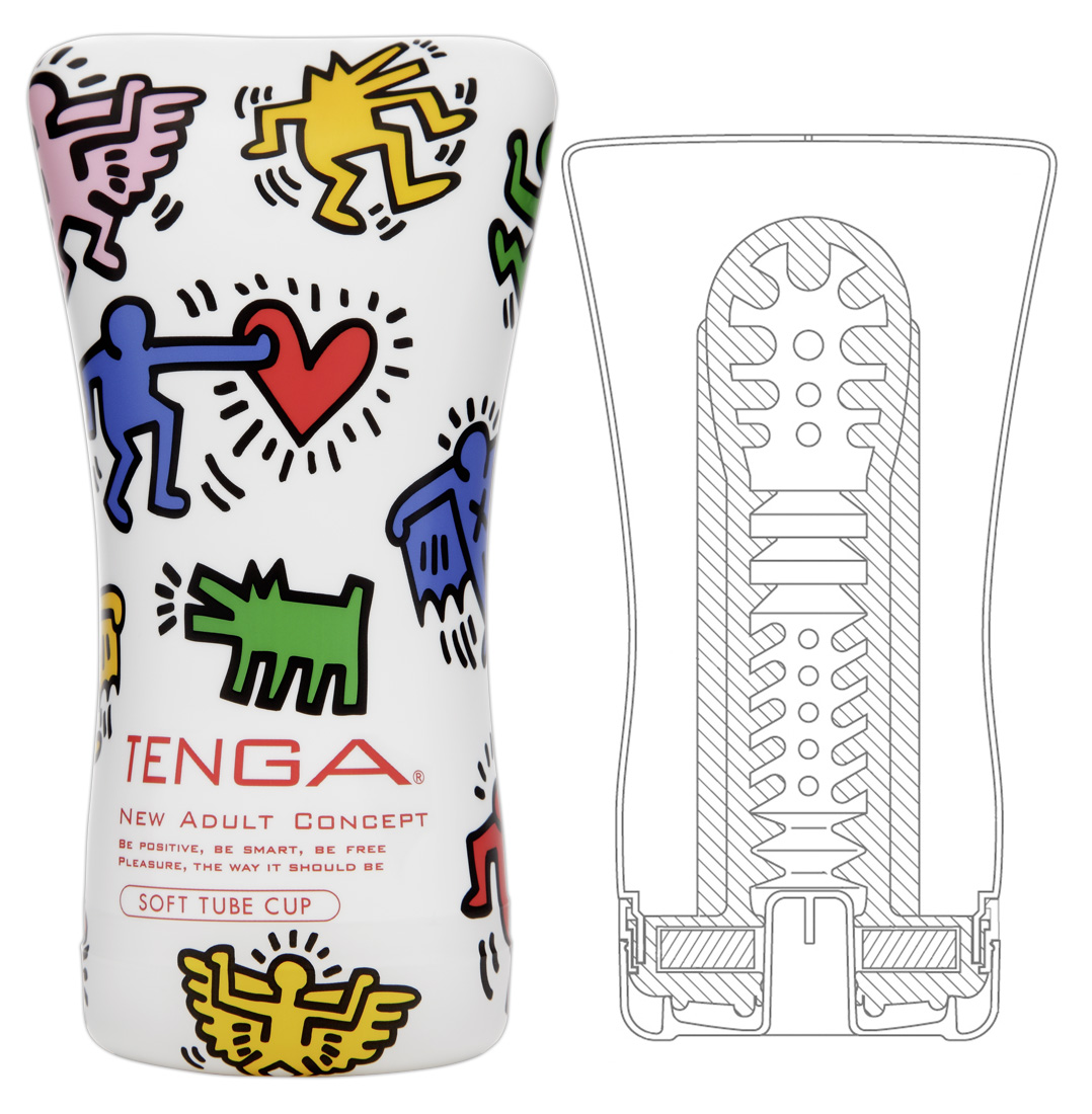TENGA Keith Haring - Soft Tube kép
