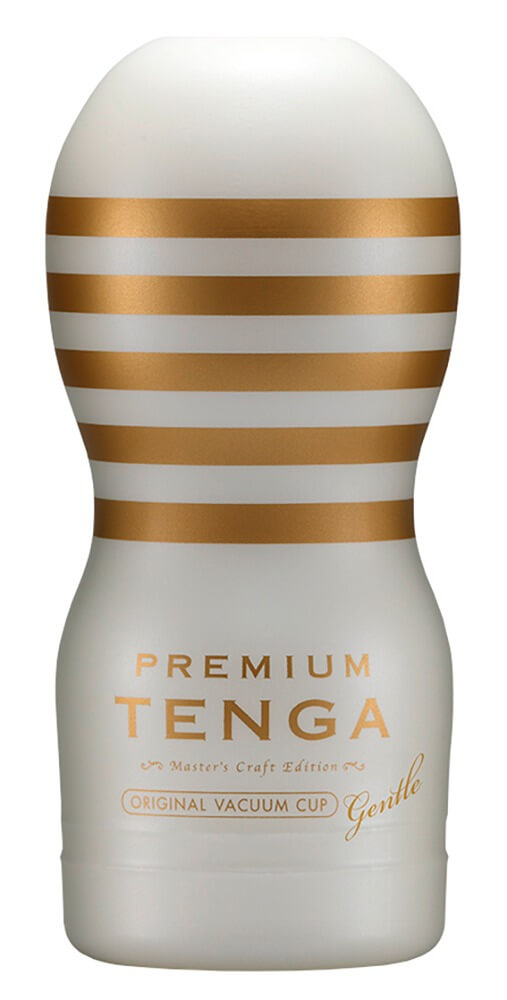 TENGA Premium Gentle - eldobható maszturbátor (fehér) kép