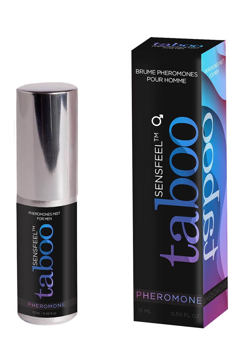Taboo Pheromone for Him - feromonos tespermet férfiaknak - natúr (15 ml) Pheromon, parfüm, vágykeltő kép