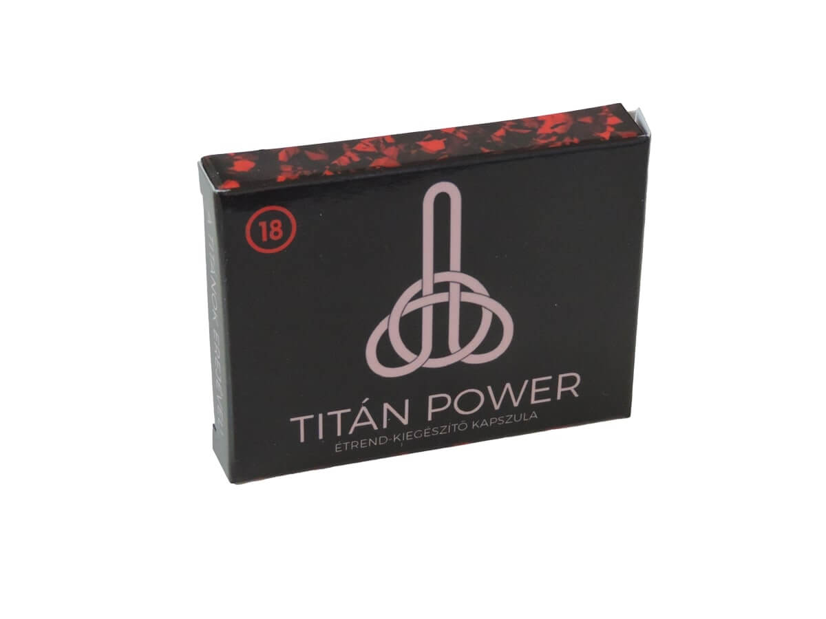 Titán Power - étrendkiegészítő férfiaknak (3 db) kép