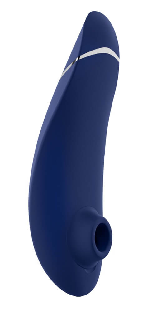 Womanizer Premium 2 - akkus, vízálló csiklóizgató (kék) kép