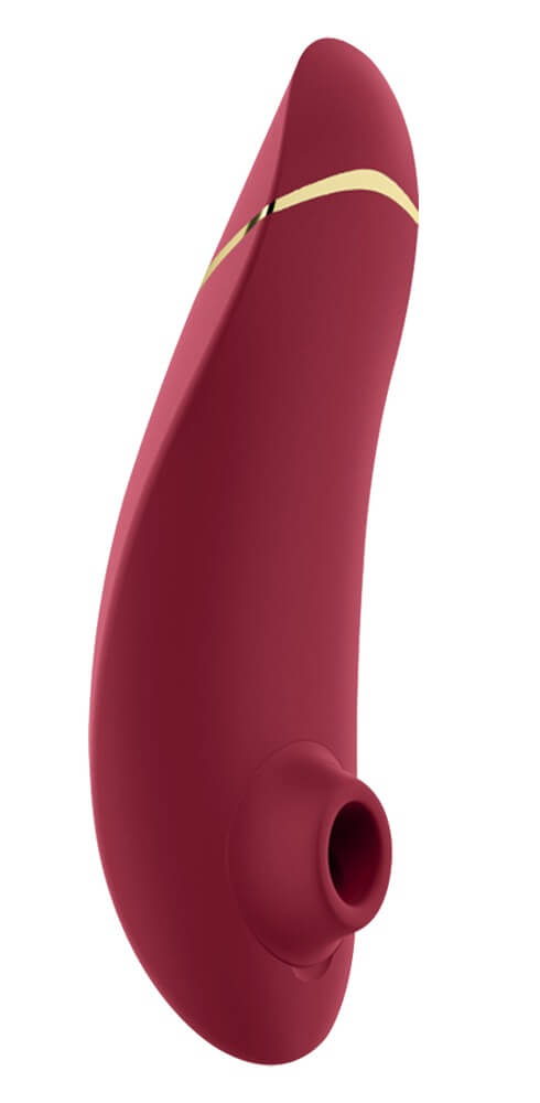Womanizer Premium 2 - akkus, vízálló csiklóizgató (piros) Klitorisz izgatók kép