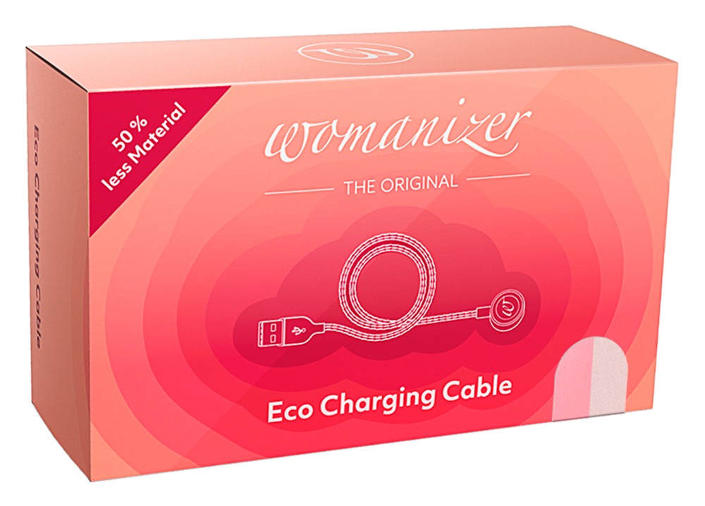 Womanizer Premium Eco - mágneses USB-töltőkábel (natúr) kép