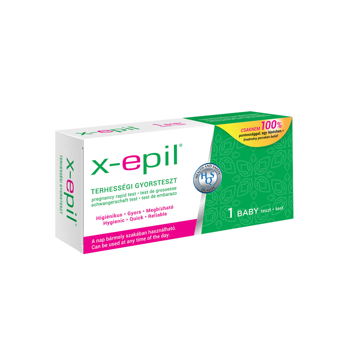 X-Epil - terhességi gyorsteszt csík (1 db) kép