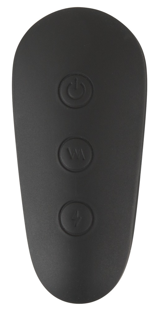 XOUXOU E-stim Butt Plug - Elektro análdildó (fekete) Dildó, vibrátor, butt-plug kép
