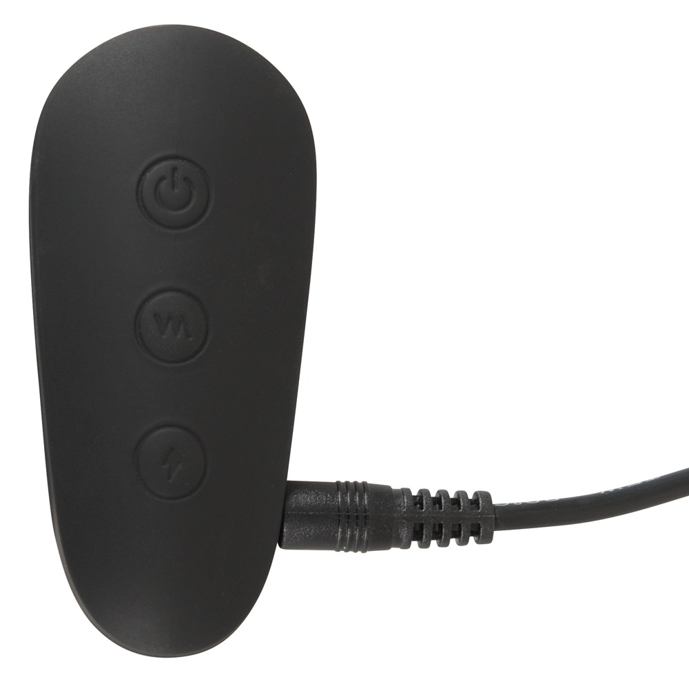 XOUXOU E-stim Butt Plug - Elektro análdildó (fekete) Dildó, vibrátor, butt-plug kép