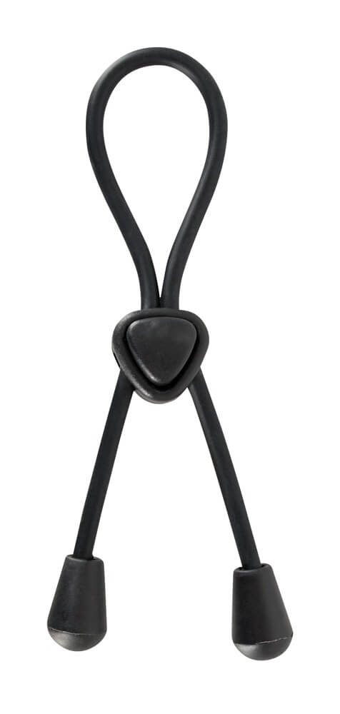 Állítható péniszgyűrű - szilikon, fekete (You2Toys) kép