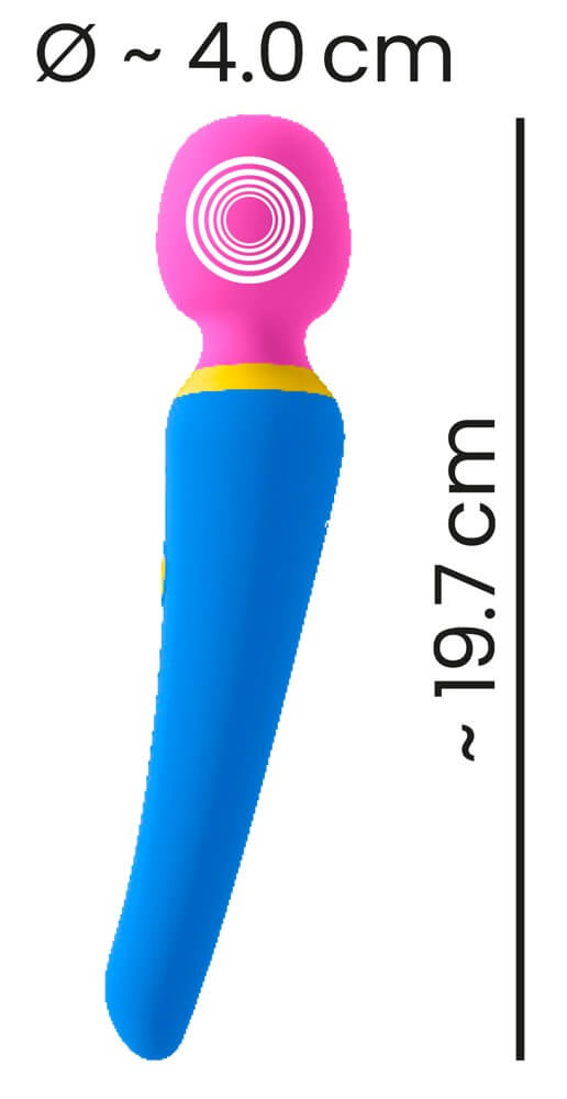 You2Toys bunt. - akkus, vízálló masszírozó vibrátor (színes) Vibrátorok (rezgő vibrátor) kép