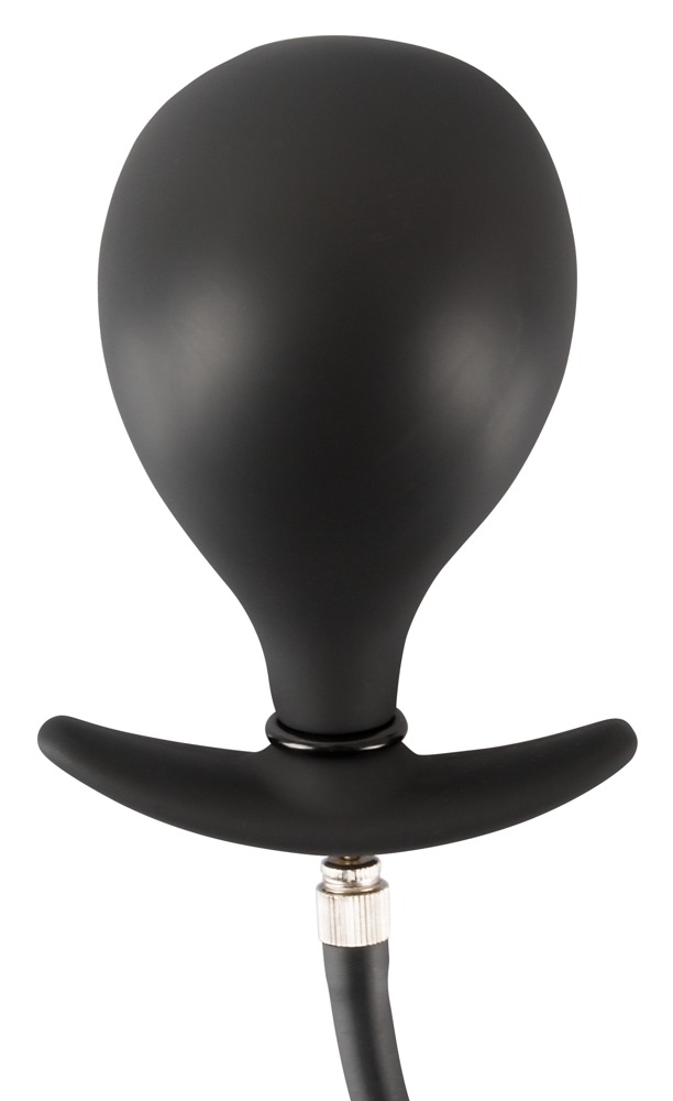 You2Toys - pumpálható, tágító anál tágító dildó (fekete) Szerelemballonok kép