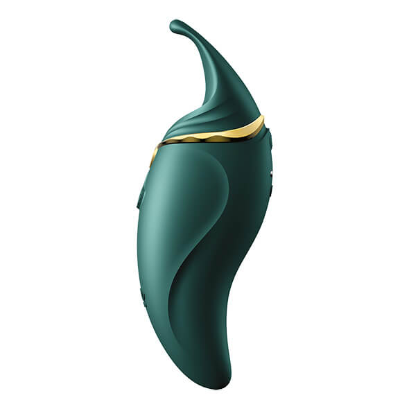 ZALO – Hero akkus, vízálló csiklóvibrátor (zöld) Klitorisz izgatók kép