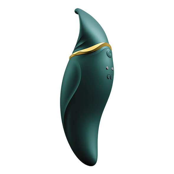 ZALO – Hero akkus, vízálló csiklóvibrátor (zöld) Klitorisz izgatók kép