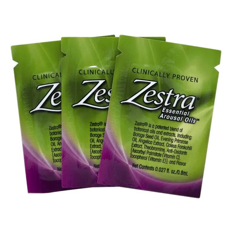 Zestra - stimuláló intim gél nőknek (3 x 0,8 ml) Stimulálók kép